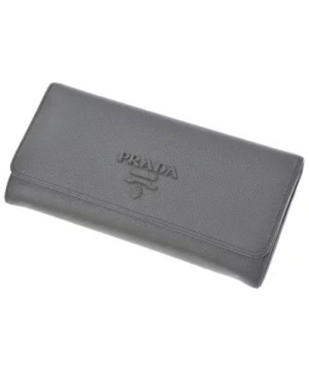 Prada Wallet coin case Wallet Gray